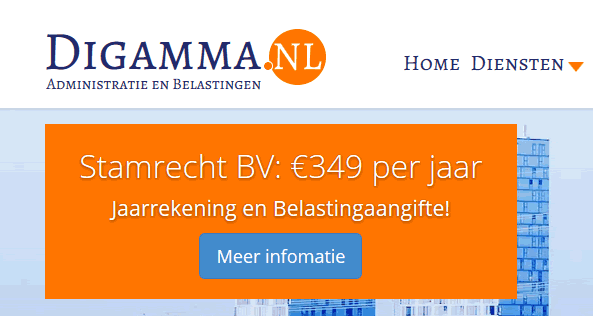 Referencie Digamma Administratie en Belastingen